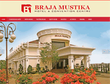 Tablet Screenshot of brajamustika.com